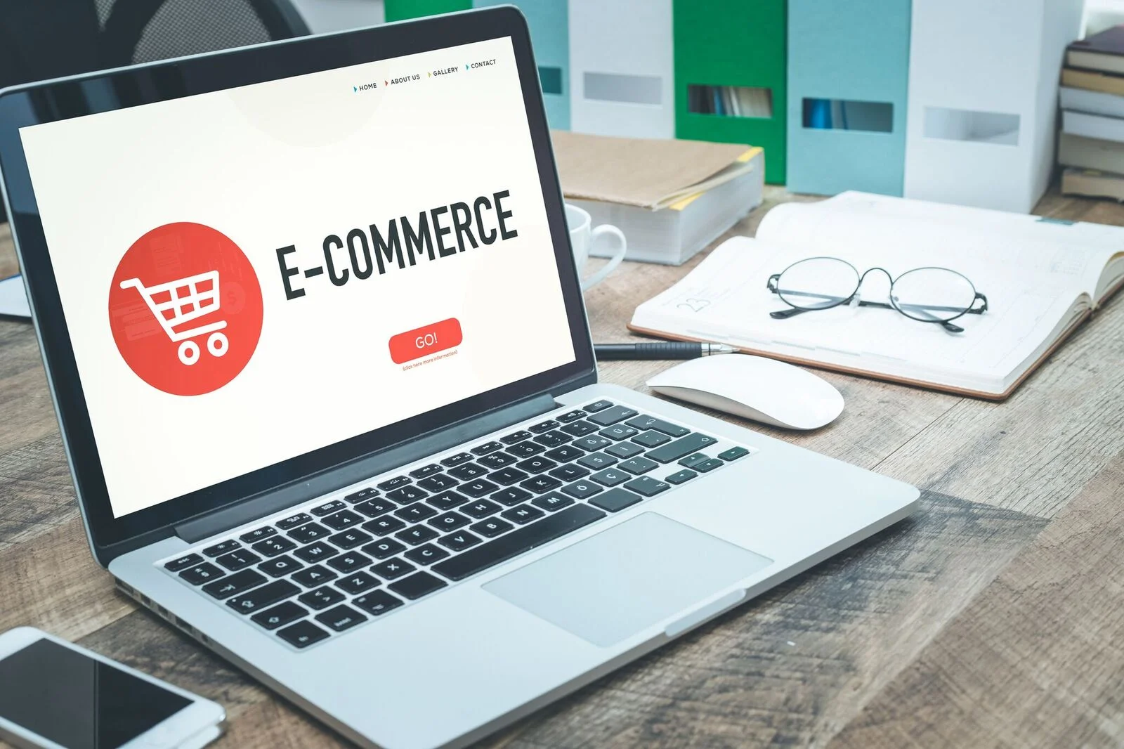 E-commerce website preview